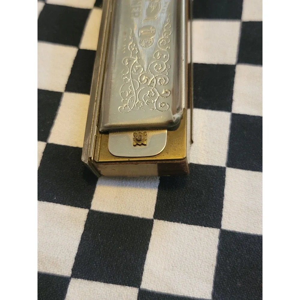 Vintage Hohner Chromonica 12-Hole Chromatic Harmonica Made In Germany